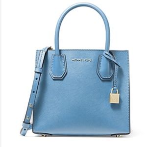 MICHAEL Michael Kors Mercer Medium Leather Messenger Bag